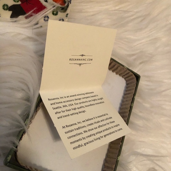 Vtg 1950s Inspired Santa Claus Christmas Trinket Tray New - Picture 3 of 4